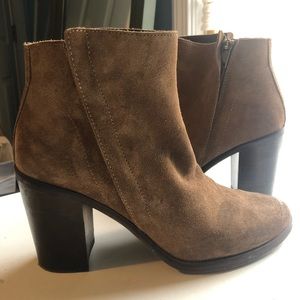Dolce Vita double zip heeled bootie